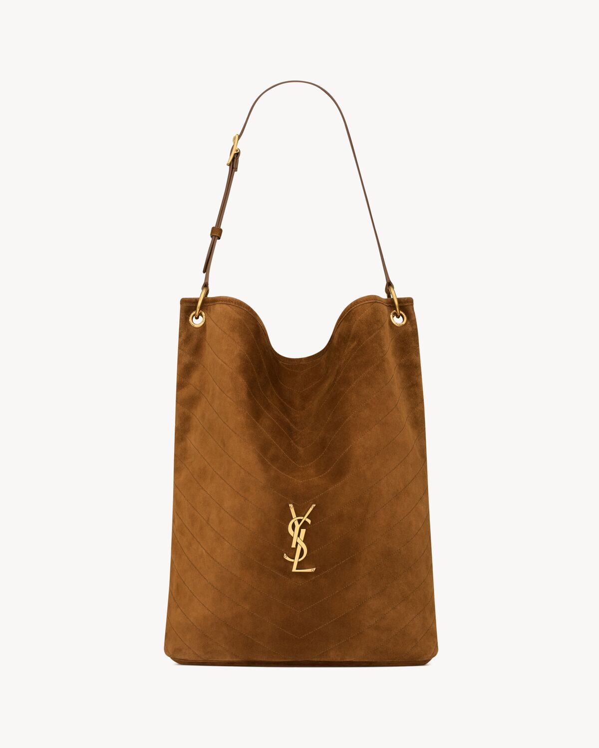 YSL NIKI supple bucket in suede - Image 1